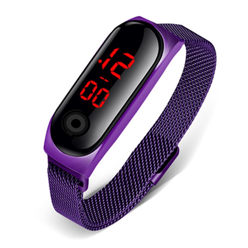 Relojes deportivos Led para hombre, pulsera Digital, reloj electrónico con alarma,