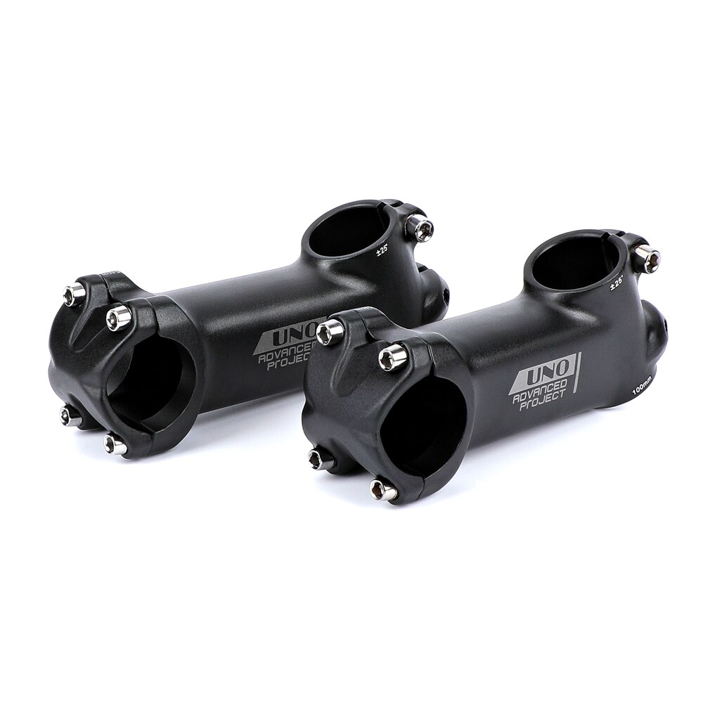 UNO 25 stopni Droga mostek rowerowy kierownica mtb trzon wspornik rowerowy Handlear pion stop 31.8mm 70/80/90/100/110mm części robić roweru górskiego