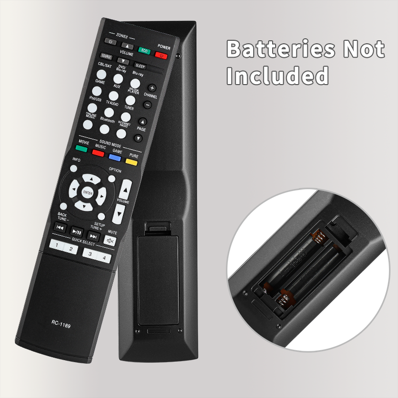 RC-1189 pour remplacement de télécommande Denon, pour récepteur AV Denon AVR-S720W AVR-S700W AVR-S710W AVR-X520BT AVR-S510BT