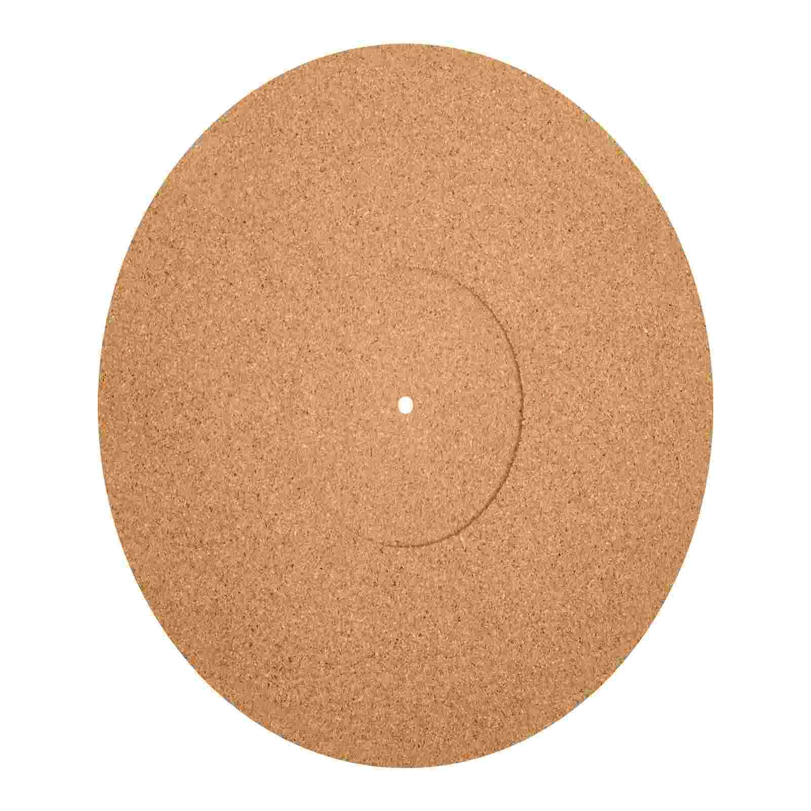 Kurk Platenspeler Mat Kurk Draaitafel Platter Mat Disc Beschermende Mat