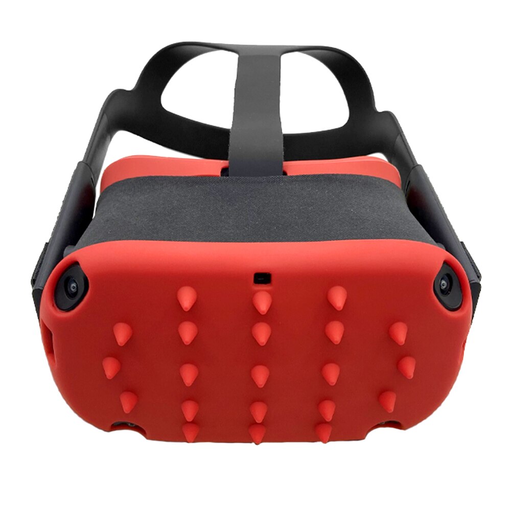 2 in 1 VR Front Face Portective Cover &amp; Interfacial Face Pad Cover Silicone for Oculus Quest Headset