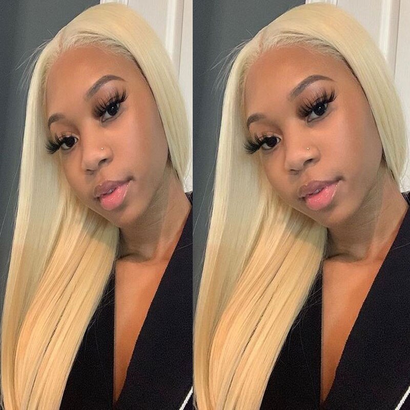 Lange Glatte Perücke Mit Ombré-Spitze - 75cm Kunsthaar Für Cosplay & Kostüme