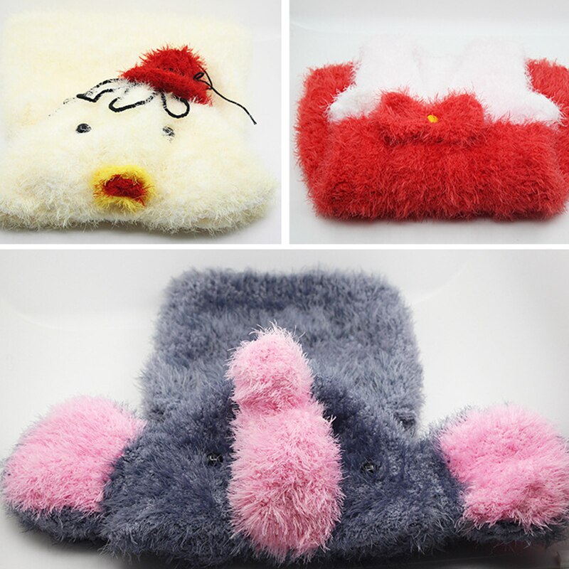 50g/rollen Samt Garn betroffen Wolle Faux Nerz Dicke Warme Häkeln betroffen Garne Baumwolle Baby Wolle DIY Hand-gestrickte zur Seite fahren