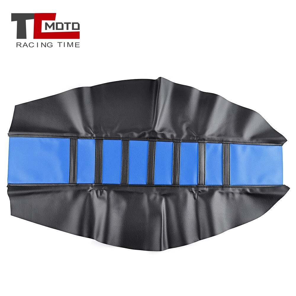 Motocicleta listrado macio-grip gripper macio capa de assento de borracha para yamaha yz yzf wr ttr 125 250 400 450 426 yz250f wr450f