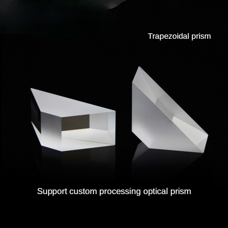 Trapezoidal Prism 180 Degrees Internal Reflection Daowei Prism K9 Material High Precision Optical Processing Customization