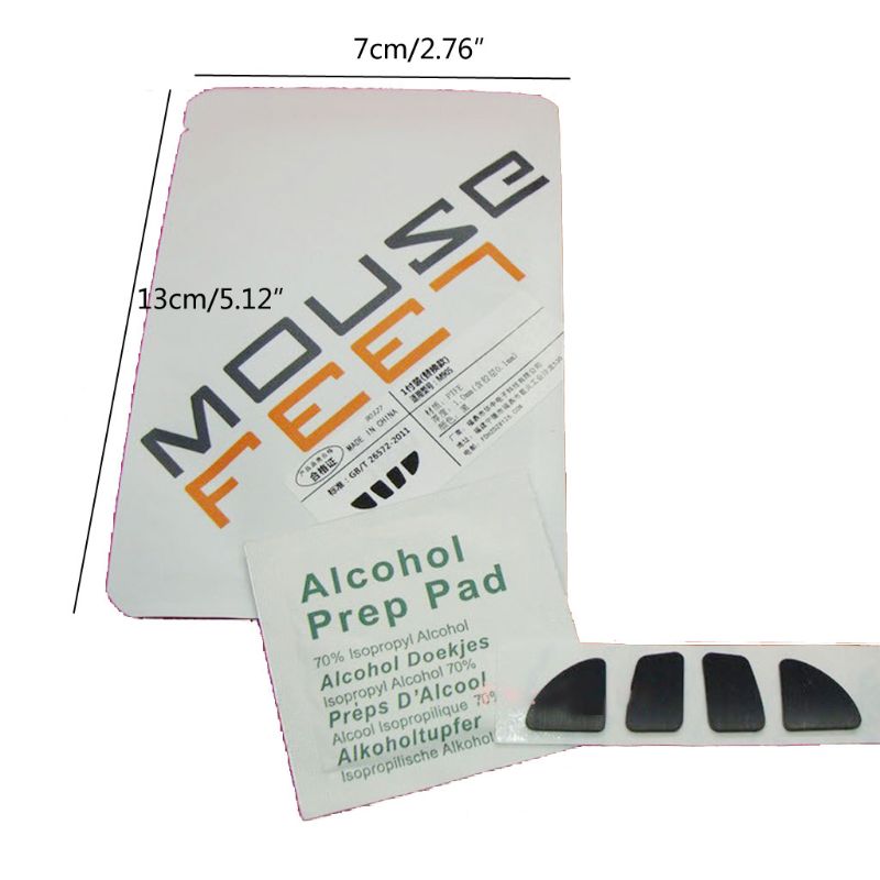 Antypoślizgowe akcesoria zamienne do myszy do gier do dowolnych miejsc m905 Stopki myszy Smukłe łyżwy myszy Odporne na zużycie