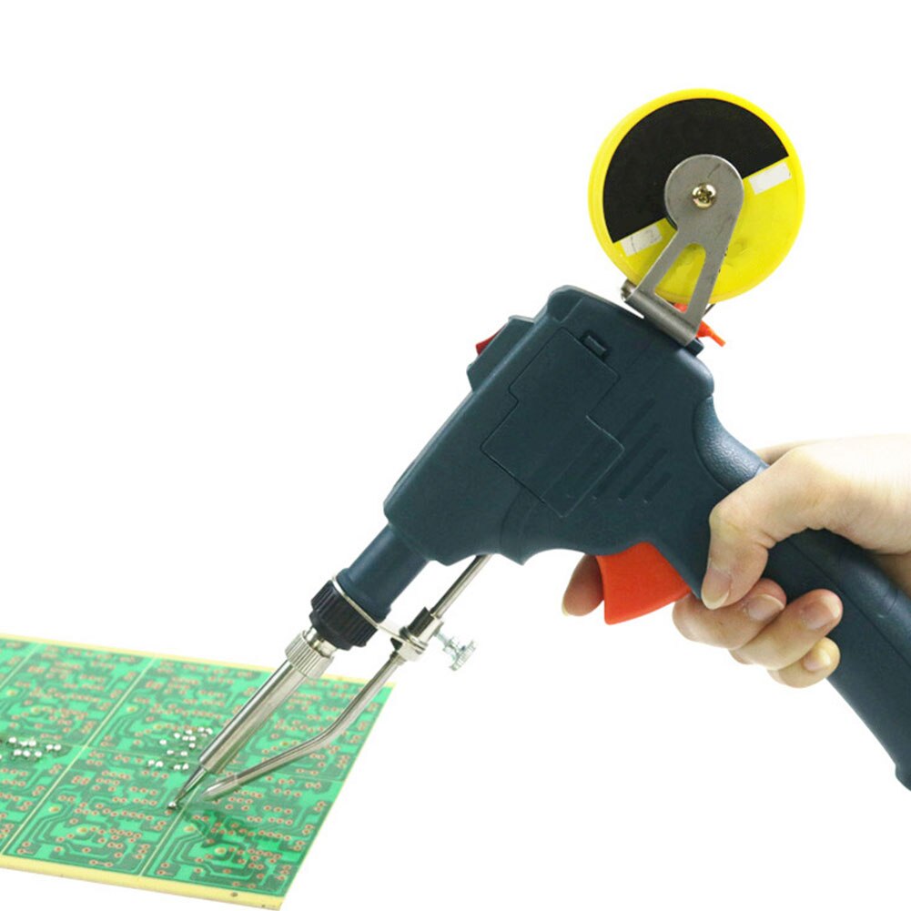 60W Handheld Internal Heating Soldering Iron Electric Temperature Auto Welding Adjustable Automatic Feed Heated Solder Tool Kit