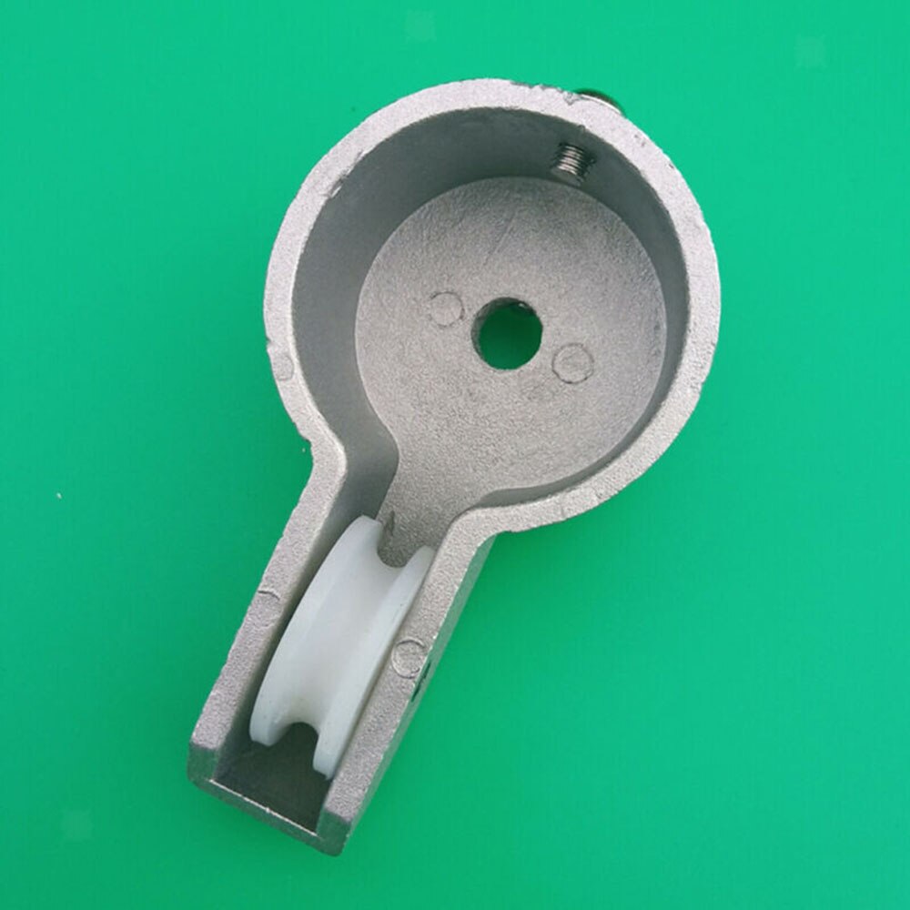Reparationssats för flaggstångsdelar 2 tums lastbilsremskiva aluminium med klämma fallrep 11 x 6 x 5cm / 0.43 x 0.24 x 0.20 tum