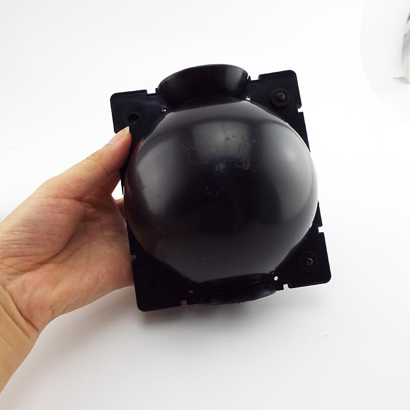 5/8/12cm Garden Fruit Tree Plant Rooting Ball Root Growing Boxes Case Grafting Rooter Grow Box High-pressure Breeding Gardening: 10pcs 12cm black