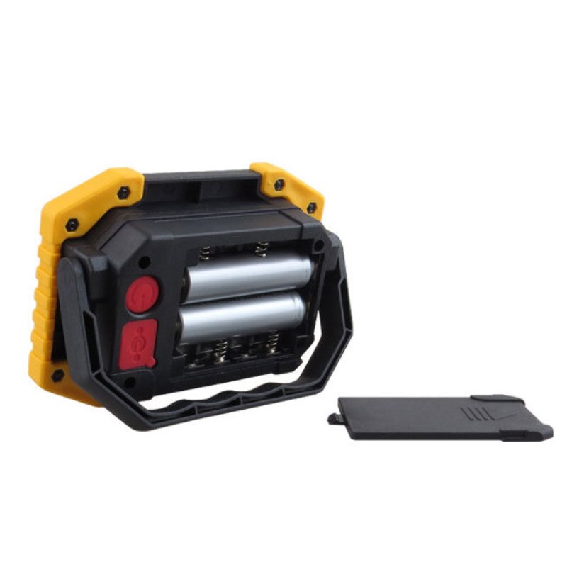 Portable Lantern Led Work Light Powerful Flashlight 18650 Usb Rechargeable Cob Flood Lights Battery Camping Lantern For Fishing