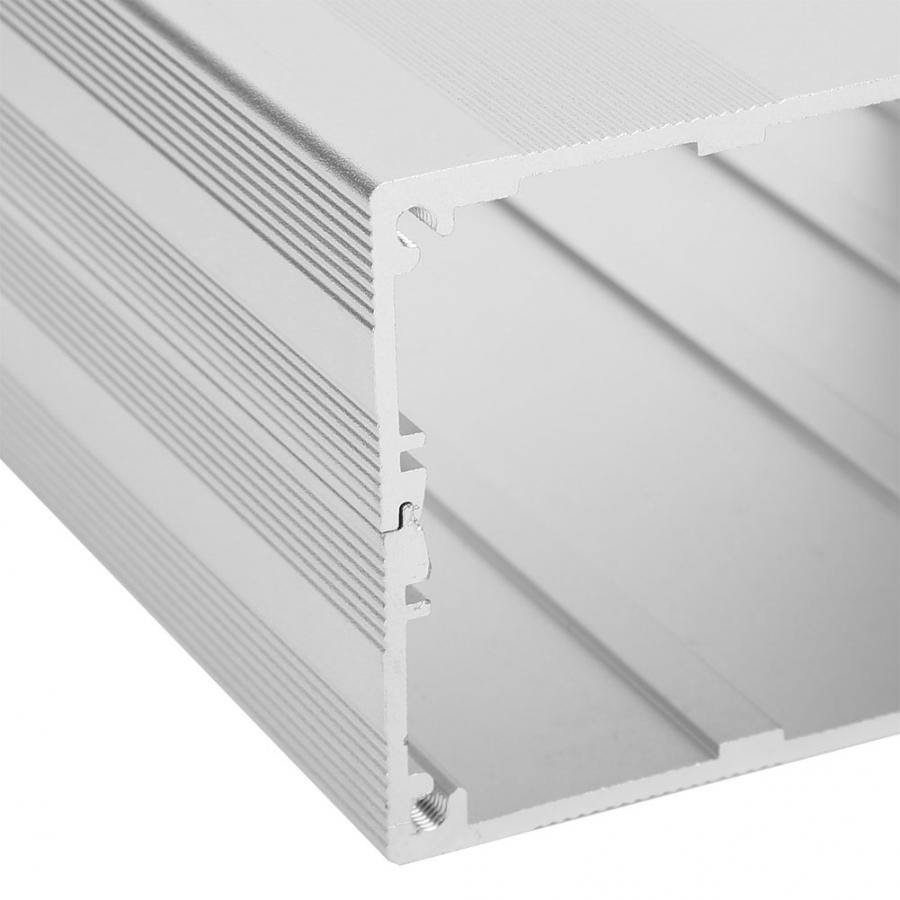 Electrical Box Aluminum Project Box Matte Silver Enclosure Case DIY GPS AnalyzerHIFI Amplifier Casing 68x145x150mm