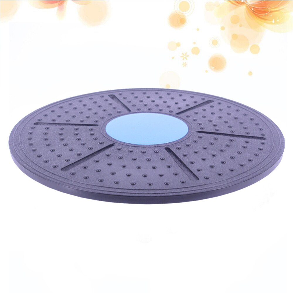 Anti-slip Standing Plate Wobble Balance Board Anti Fatigue Mat Rocker (Random Color): Default Title