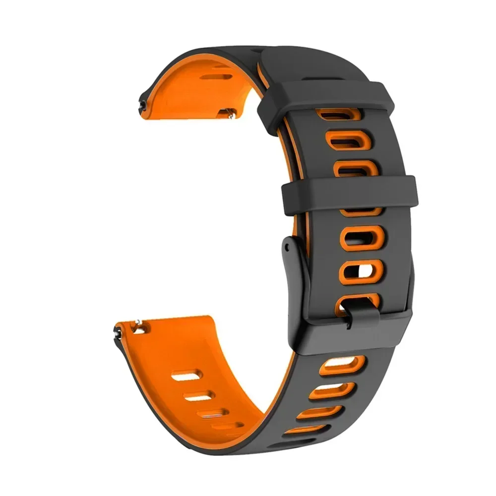 22 20 mm gevlochten nylon lusband voor HUAWEI HORLOGE GT 4 Pro 46 mm band GT 3 2 42 mm HONOR Magic Watch 4 GS 3 Pro ES Correa armband: Antieke Zwarte / 20mm