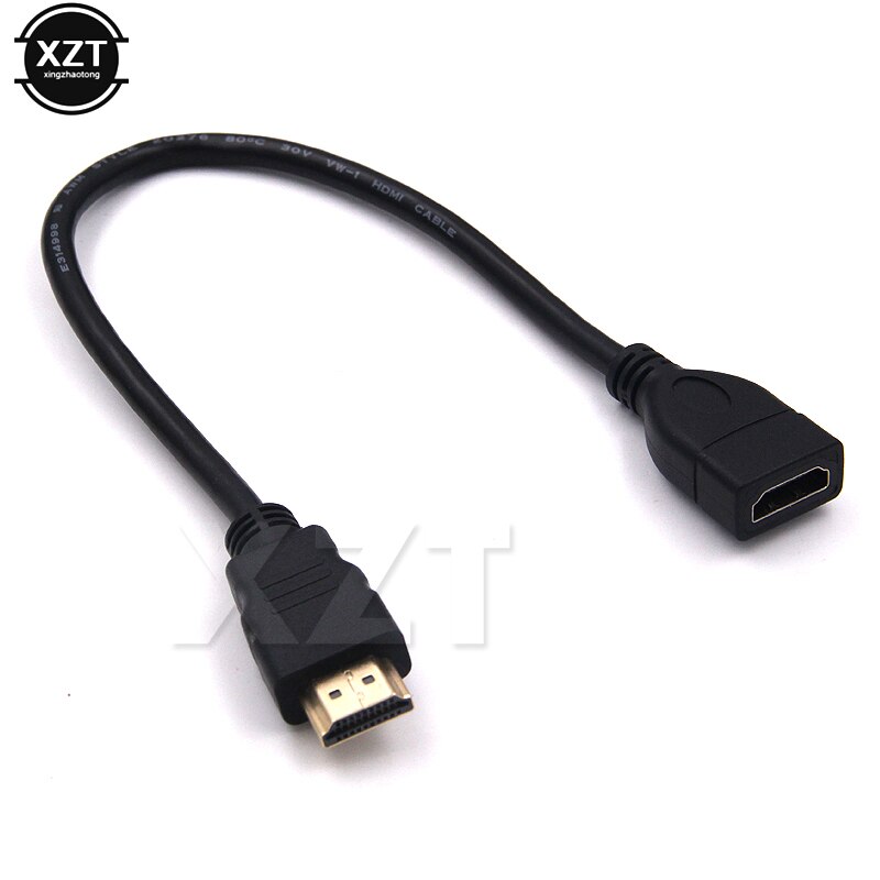 30CM HDMI Verlengkabel Verstelbare HDMI Man-vrouw Extension Adapter Converter Voor 1080P