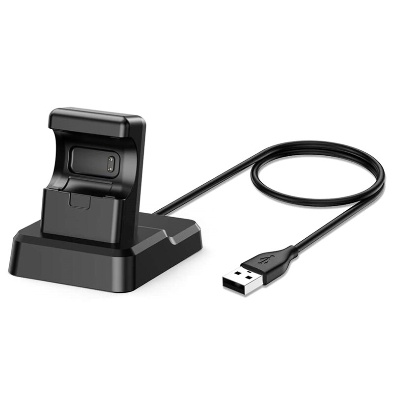 Charger Dock, Replacement Charger Stand Charging Cable Cradle Station Base for Fitbit Charge 4 / Charge 4 SE Smart Watch: Default Title