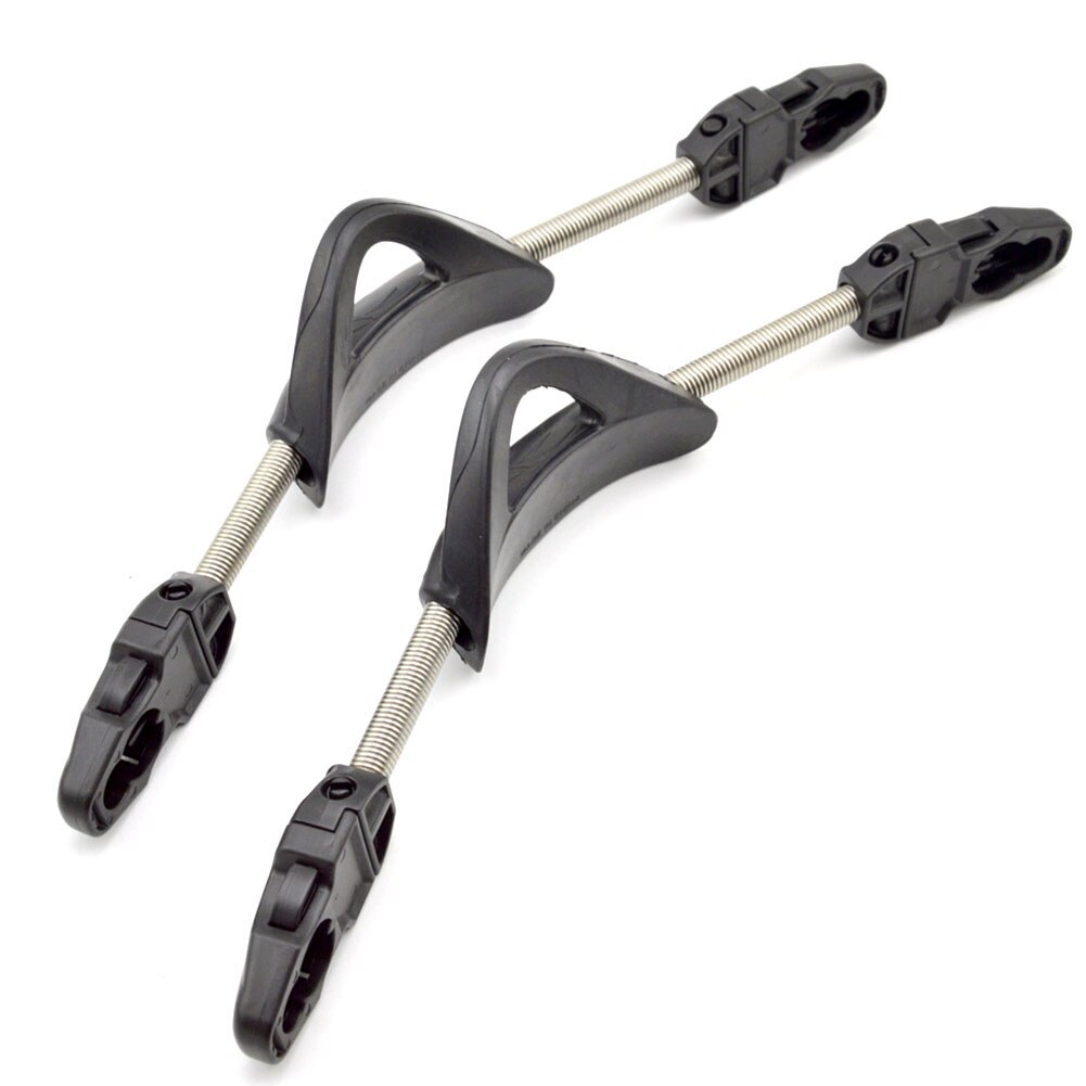 Flippers Anti-Slip Band 304 Rvs Lente Hak Bandjes Voor Cressi Mares Vinnen Open Hiel Duiken snorkelen Vinnen: Black / L
