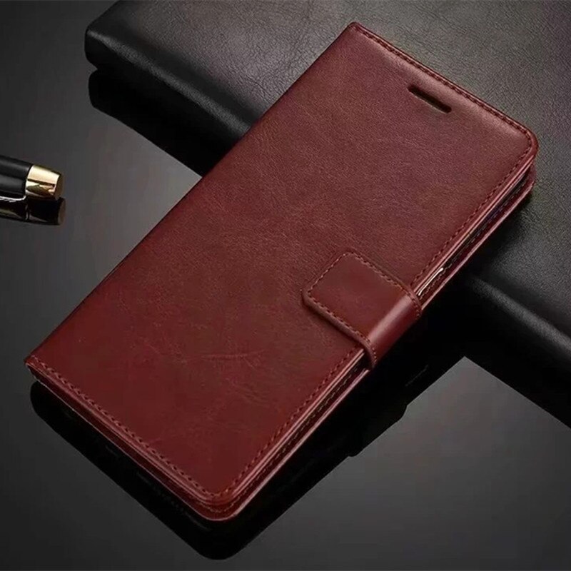 PDGB Wallet Leather Case for ASUS ZenFone Max M2 ZB632KL Pro M1 ZB602KL ZB601KL ZB631KL Book Style Flip Case Soft Cover: M1 ZB602KL (ZB601KL) / Brown