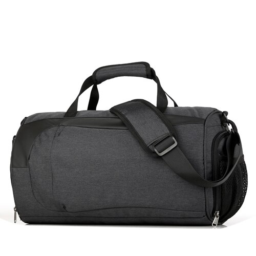 Bolsas de Fitness para entrenamiento para hombre y mujer, bolso de viaje para gimnasio, deporte al aire libre, natación, Yoga húmedo seco para mujer: Black 1