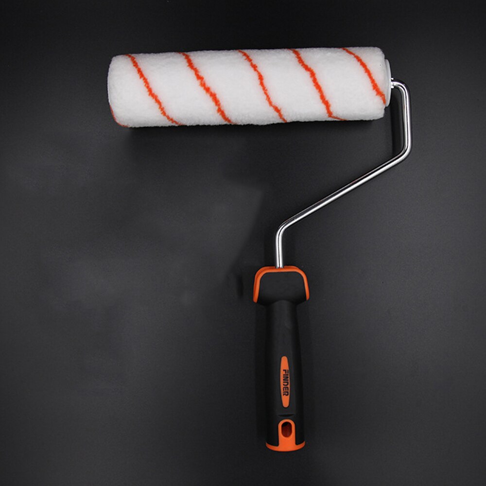 8pcs in 1 set Paint Runner Pro Roller Brush Handle Tool Room Wall Paint Brush Set