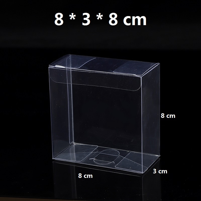 PVC Box Transparent Packaging Favor Boxes Decoration Chocolate Bags Candy Boxes Wedding Party Supplies Plastic Boxes