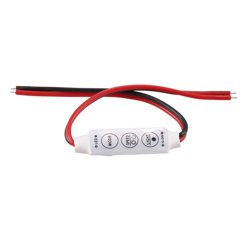 Dimmer Mini 12V 12A LED Dimmer Remote Controller For Single Color 5050/3528 Led Strips Brightness Dimmer