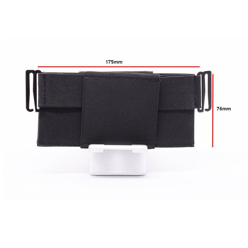 Minimalistische, unsichtbare geldbörse, bauchtasche, mini-etui für schlüsselkarte, handy, sport und outdoor