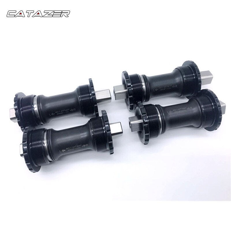 Bicycle Bottom Bracket 103 107 110 113 119mm for Brompton Folding Bike Ultralight Titanium Square Ti Bottom Bracket