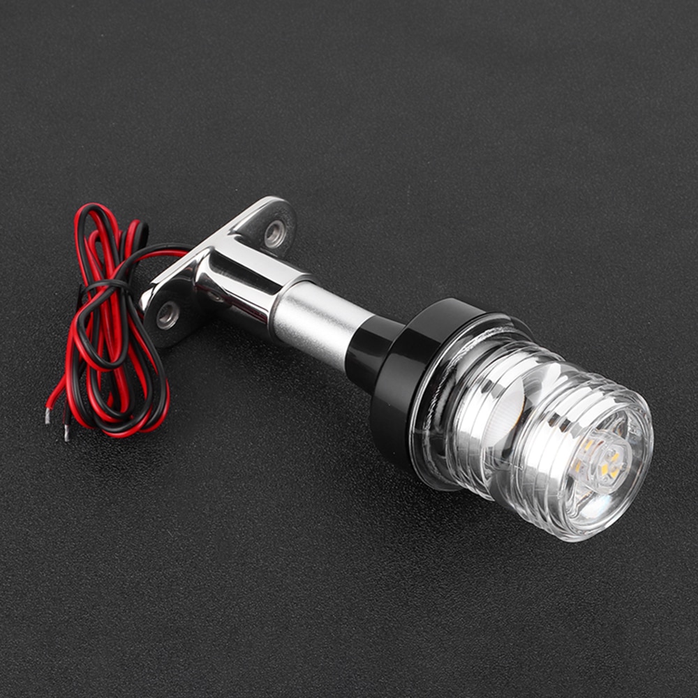6/8/10/12 Inch 12 ~ 24V Marine Boot Led Navigatie Verlichting Waterdicht Stern Anker Licht 4500K Warm Wit Lamp