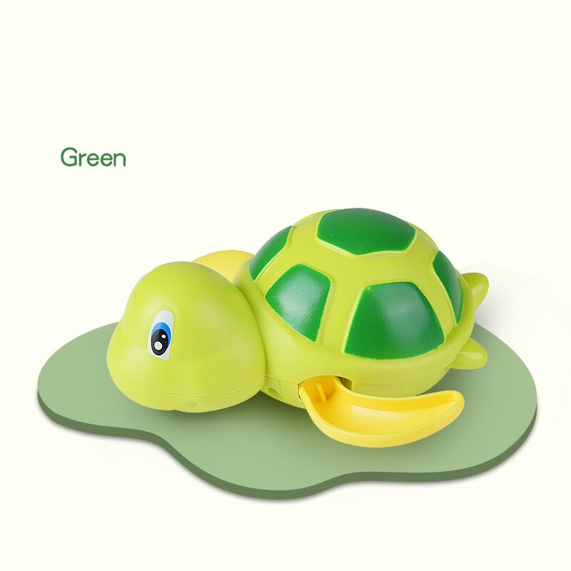 Baby Bathing Toy Kids Cute Duck Penguin Egg Water Spray Sprinkler Bathroom Sprinkling Shower Swimming Water Toys Kids: 14 tortoise