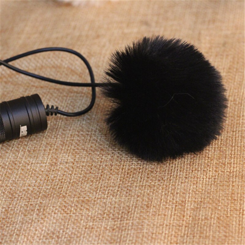 Microphone universel sans fil à pince, mixeur pour téléphone, bonnette anti-vent en fourrure pour saramonic boya gopro sony vhf
