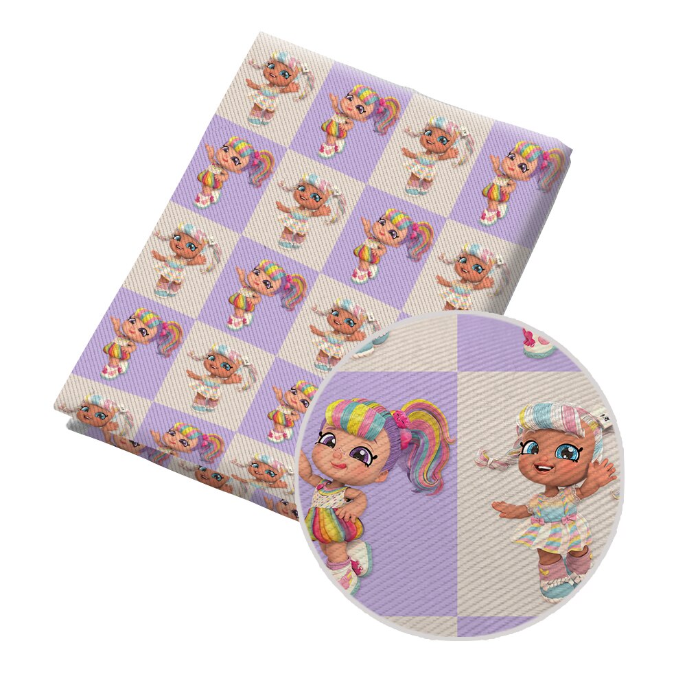 Polyester Katoen Kawaii Kids Pop Meisje Stof Voor Kinderen Kleding Hometextile Gordijn Kussenhoes Diy 50*145Cm: PL4403