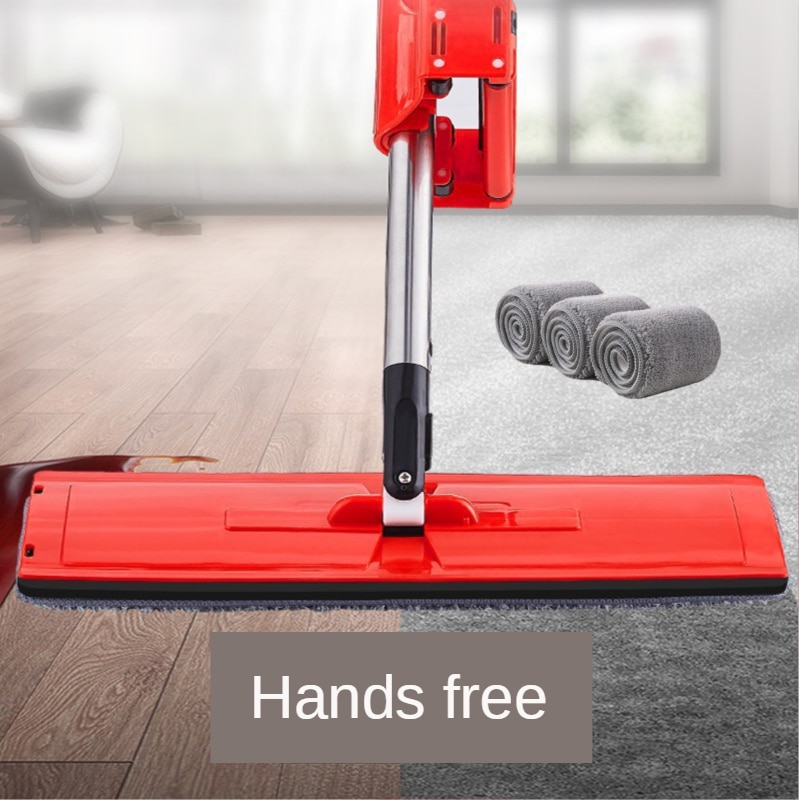 Fregona exprimible Xiaomi Lazy Mopa Wonderlife, fregona para tienda, fregona para lavado de suelo, almohadillas, limpiador, limpieza de casa, ofertas relámpago mágico