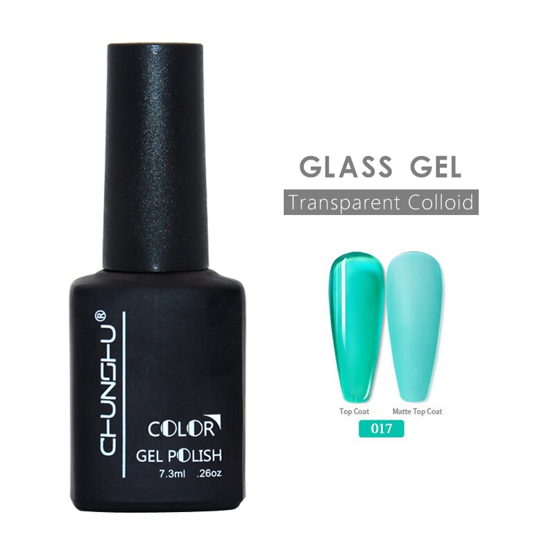 Ankomster vaktelegg semi-permanant uv gel neglelakk gjennomsiktig kolloid bløtlegging av nails art manikyr for toppstrøk 12ml gjør det selv: Glassgel -17