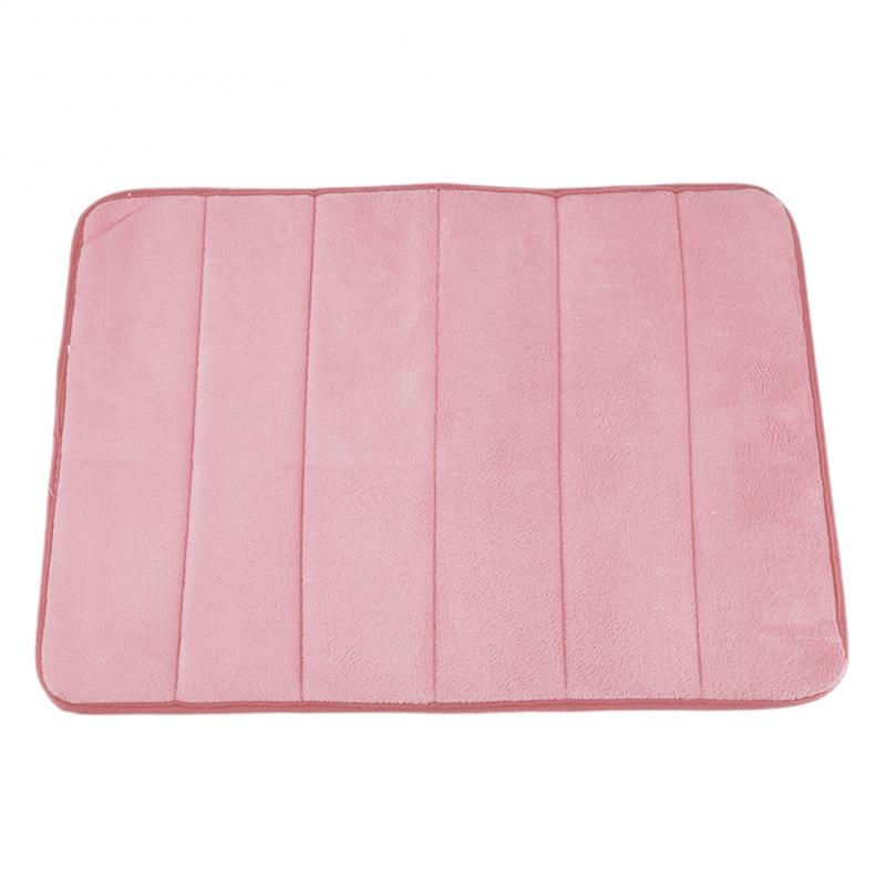 1Pcs Thuis Badkamer Mat Antislip Badkamer Tapijt Zacht Koraal Fleece Memory Foam Tapijt Mat Keuken Wc Floor accessoires Wasbare: 01