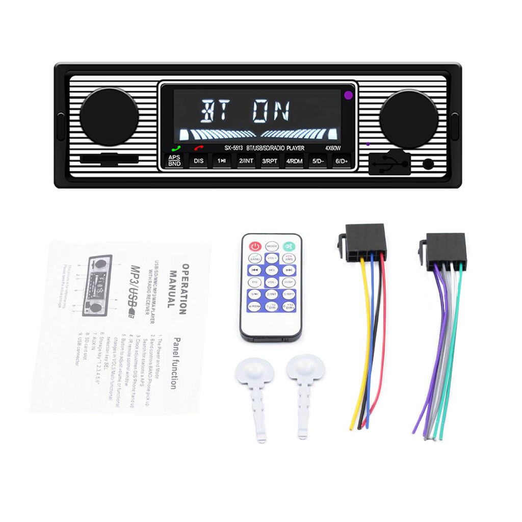 Radio para camiones y coches, receptor de medios Digital, Am, Fm, Mp3, Player-SX-5513