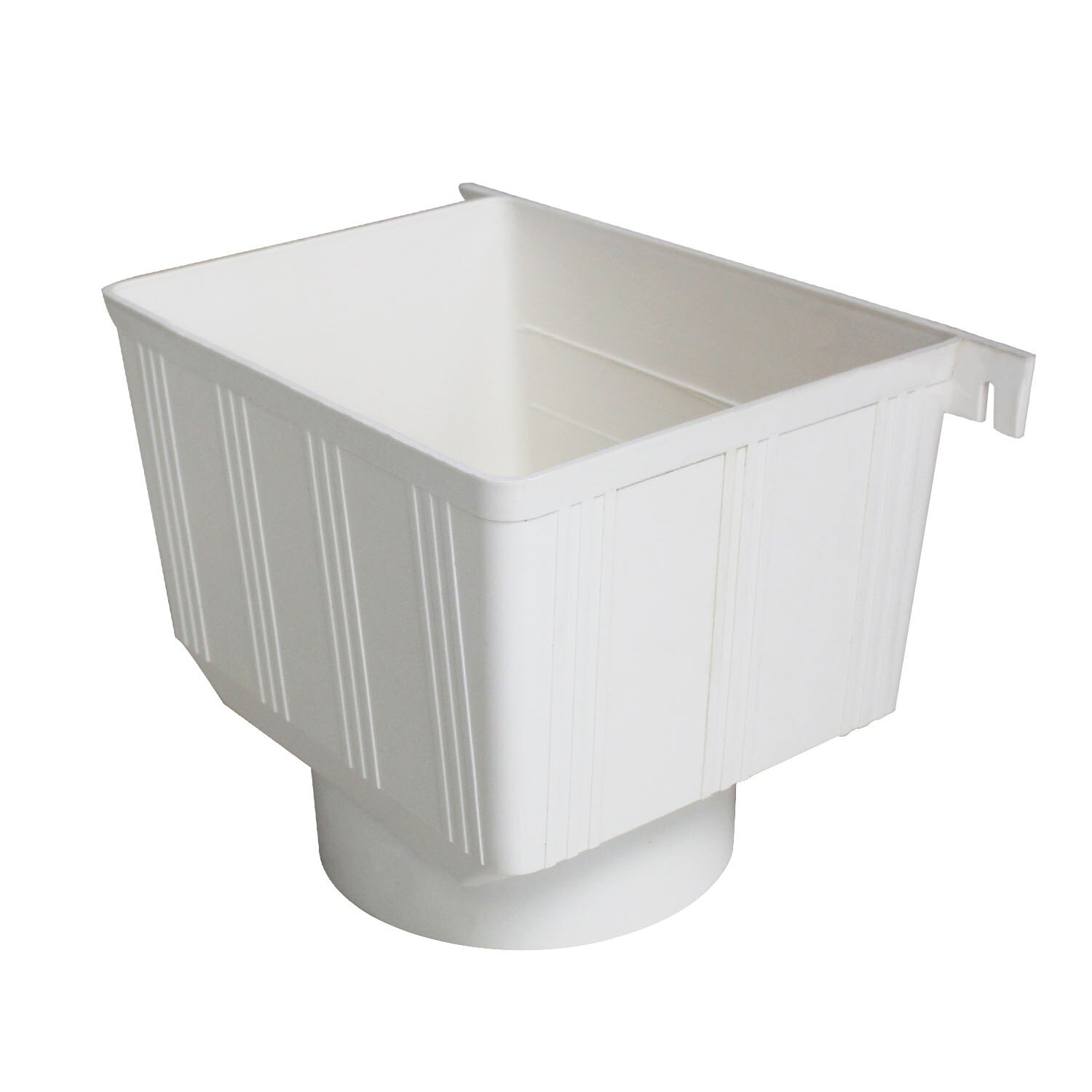 ID160mm Regenwater Hopper Downspout Afvoer Adapter Regen Water Collector Regen Water Collector Afvoer Pijp Accessoires Pvc