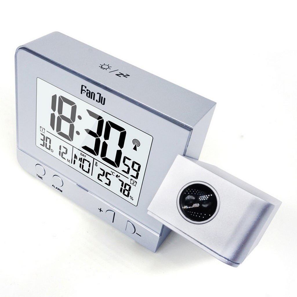 Digital Projection Alarm Clock LED Wall Ceiling Display Projector