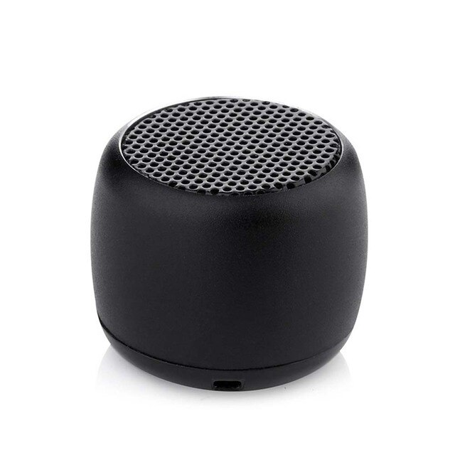 Mini Tragbare Drahtlose Caixa De Som Bluetooth Lautsprecher Musik Klang Kasten Blutooth Für Subwoofer Schallwand Bass Akustik Mp3 Spieler: schwarz