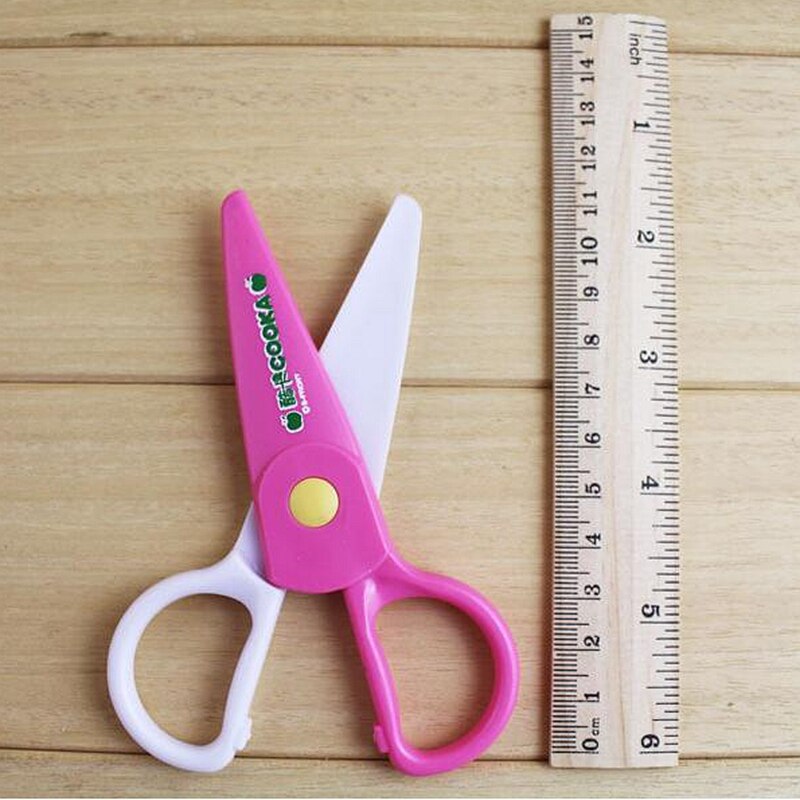 Plastic Scissors DIY Scrapbooking Photo Colors Sci... – Grandado
