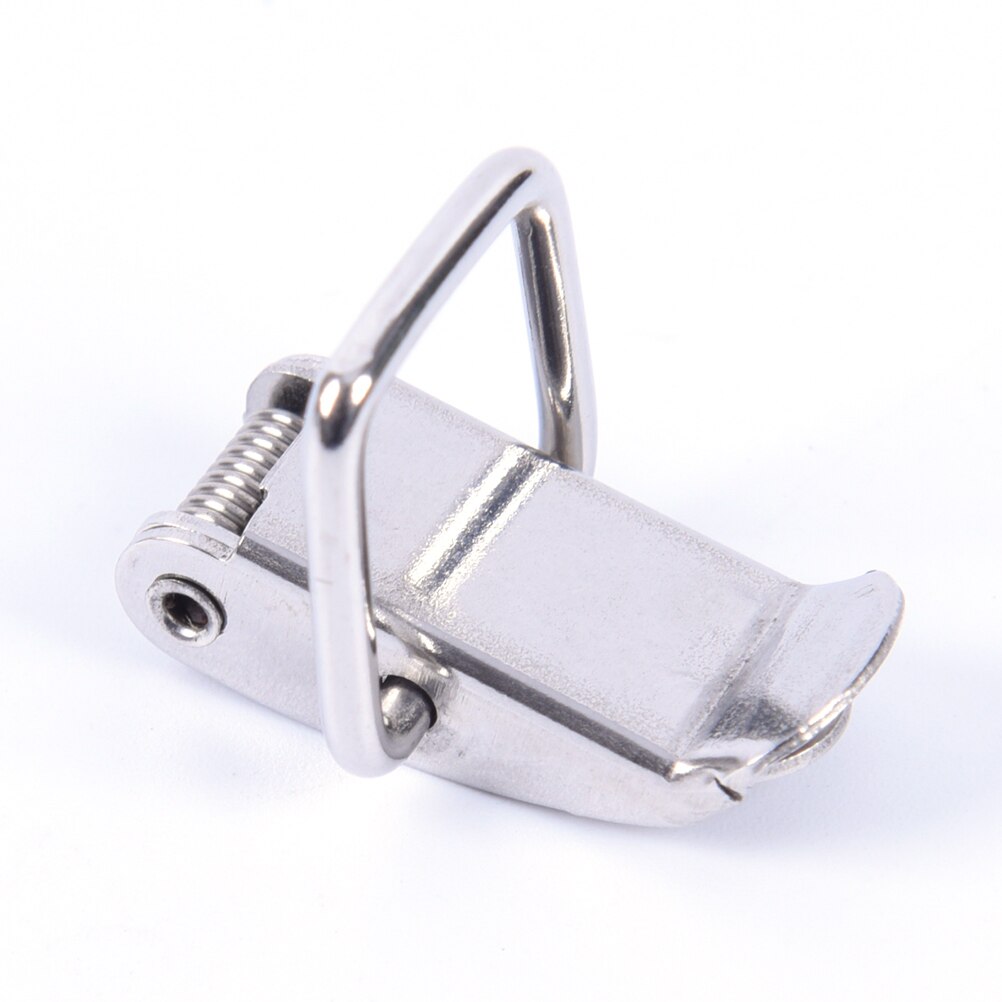2 Pcs/lot Stainless Steel Box Buckle 28mm Length Spring Loaded Draw Toggle Latch Latch With Excellent Anti-corrosion Properties