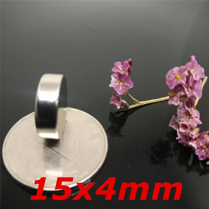 imanes Dia15x1 15x2 15x4 15x5mm N35 Super Strong Rare Earth Craft Model NdFeb Neodymium Magnet 15*1 to5mm Round Magnets