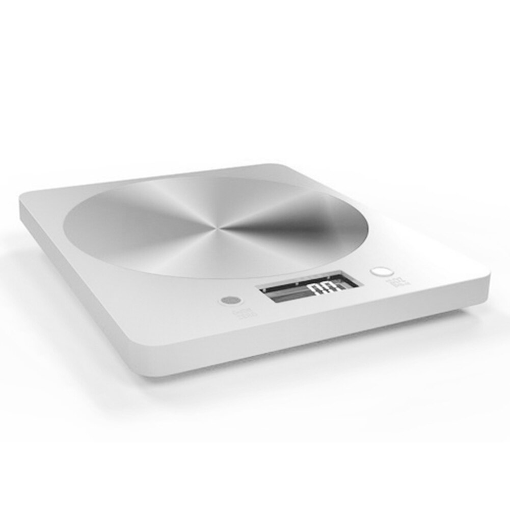 5000g Digital Kitchen Weighing Scales Household Slim Electronic Diet Balance Scale Home Merchandise Food Scale Cooking Tools: Sliver