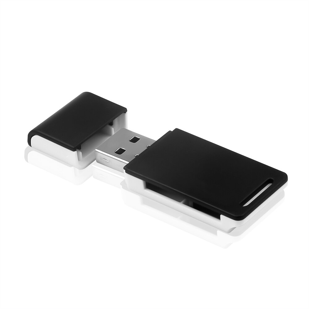 Kebidu usb 2.0 multi minneskortläsare otg micro sd sdhc tf  m2 mmc ms pro duo kortadapter för bärbar mobiltelefon: Svart