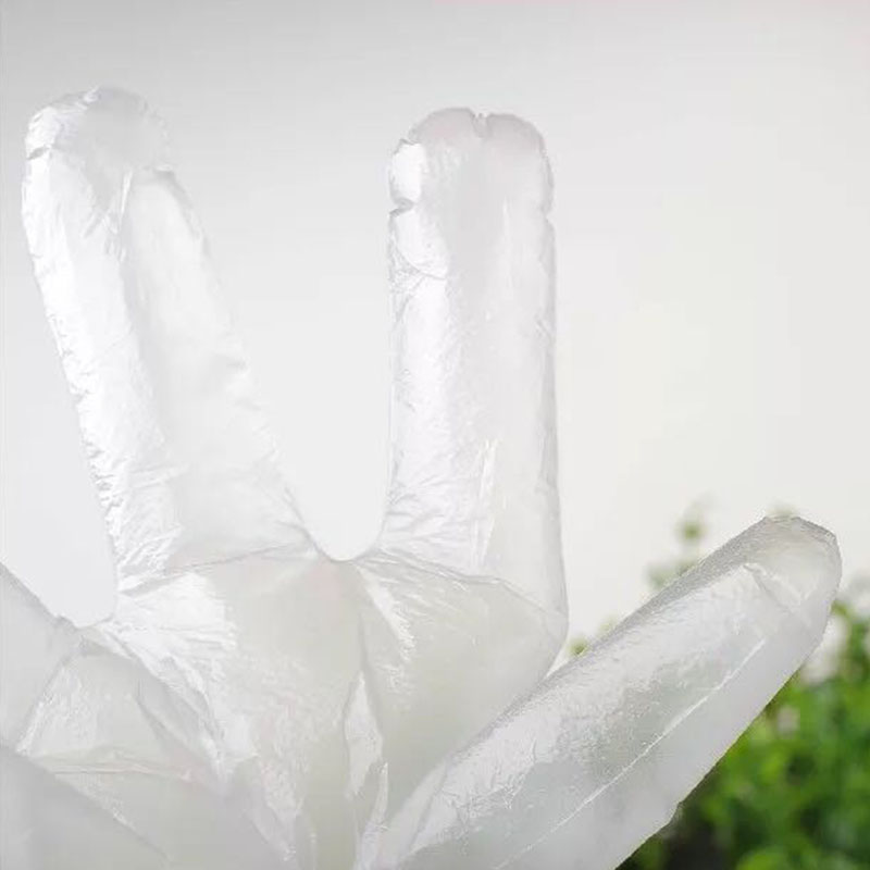 FEIGO 100 Uds guantes desechables respetuosos con el medio ambiente, guantes de plástico de alimentaria para la limpieza de alimentos, accesorios de cocina diaria F771