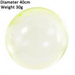 Bubble Ball Inflatable Fun Ball Kids Toys Tear-Resistant Super Bubble Ball Balloons Outdoor Balls Durable Children Toys: Yellow-40cm