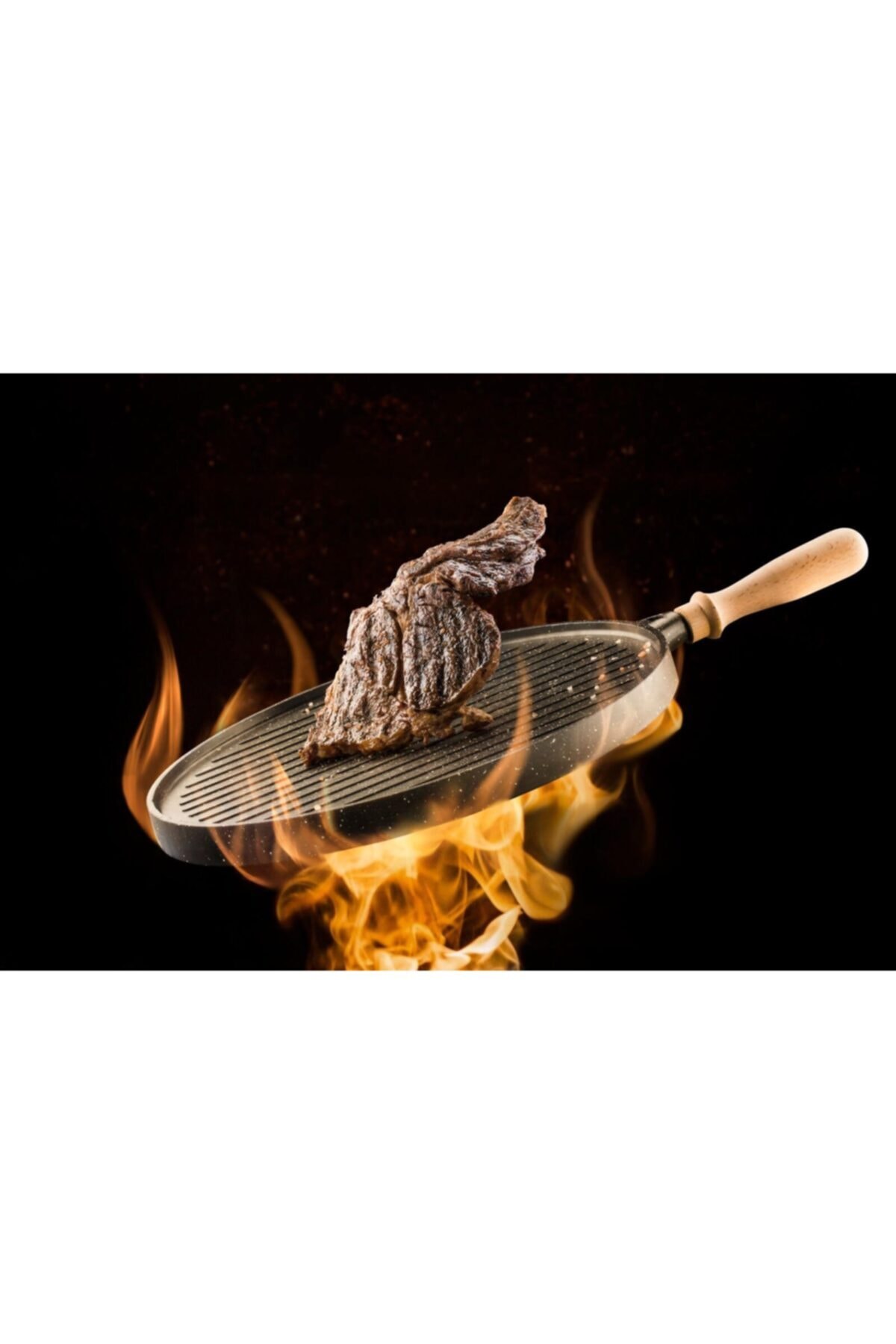 Gietijzeren Koekenpan Dubbelzijdig