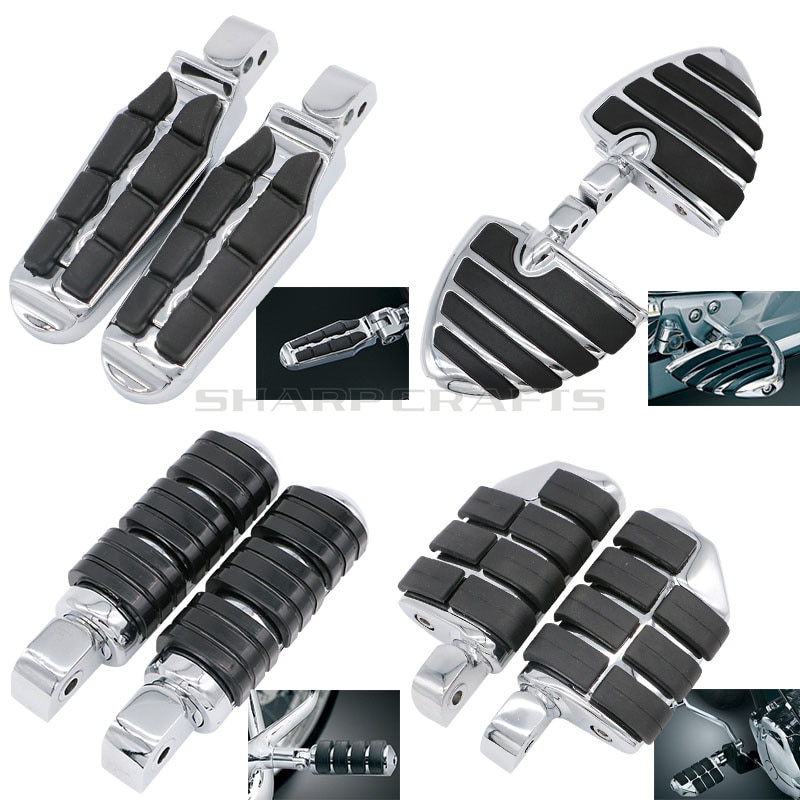 Voetsteunen voor passagier voor yamaha dragstar v-star xvs 250 xvs 650 xvs 950 ds250 ds650 ds950 ds1100 virago  xv 250 750 1100