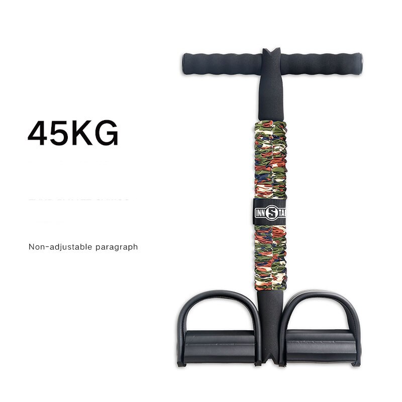 Adjustable Multipurpose Sit-Up Situp Abdominal Curl Back Muscle Gym Rubber Latex Resistance Trainer Bands Strength Training