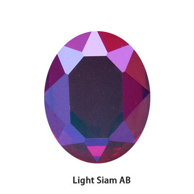 8x10mm Oval Nail Art Decorations Crystals Strass Flat Back Stones Rhinestones Applique Color Stone for Craft Dress Gymnastic Clo: Light Siam AB