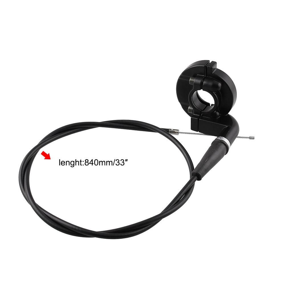 Hand Grip met Gashendel 7/8 110-250CC Motorfiets Grips met Twist Kabel Handvat Throttle Clamp